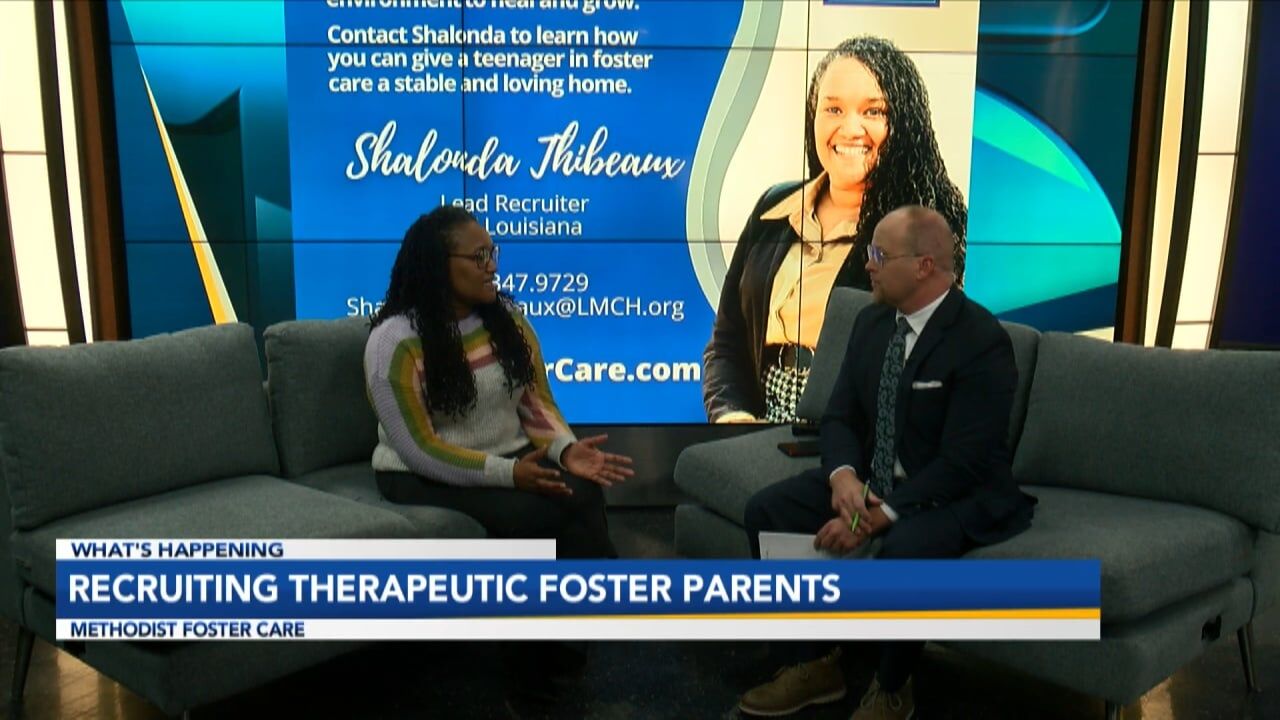 Therapeutic Foster Parents needed in Acadiana